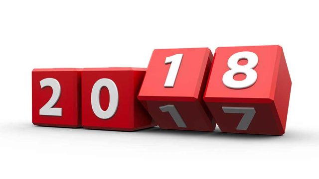 (English) Review of the year 2017 and Outlook for 2018